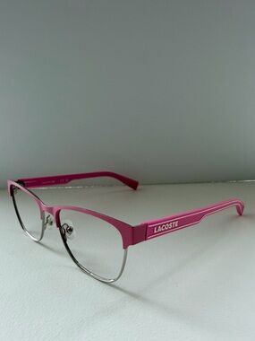 Lacoste Y2K Hot Pink Eyeglass Frames 130